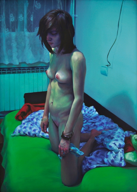 The moment after- oil on canvas- 100cm x 140cm